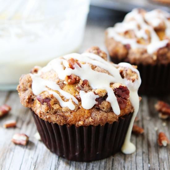 Brown Butter Pumpkin Muffins