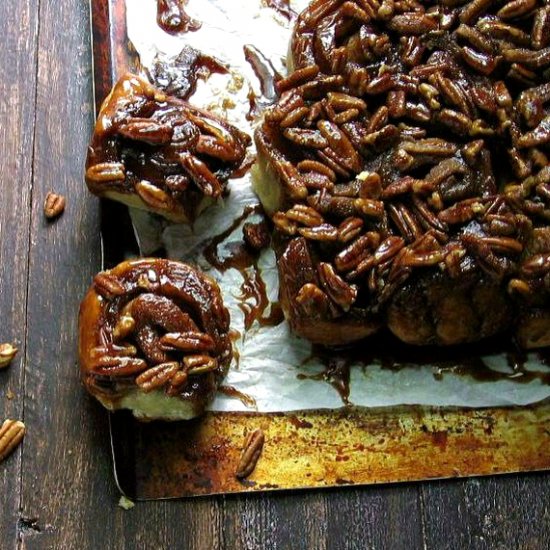 Triple Cinnamon Pecan Sticky Buns