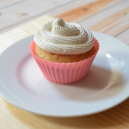 Dairy Free Vanilla Cupcakes