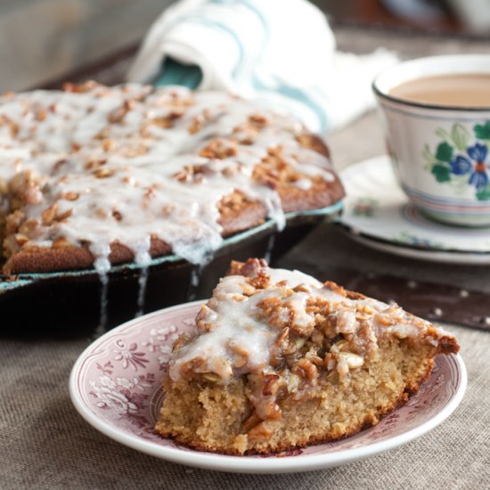 Pumpkin Streusel Coffee Cake