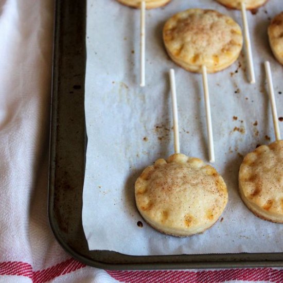 Cookie Butter Pie Pops