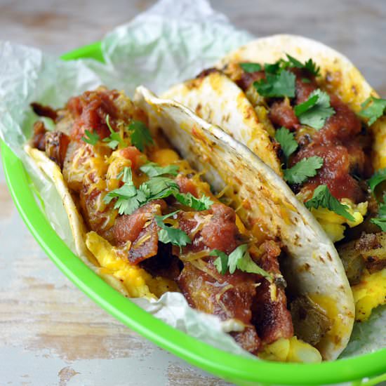 Tex-Mex Breakfast Tacos