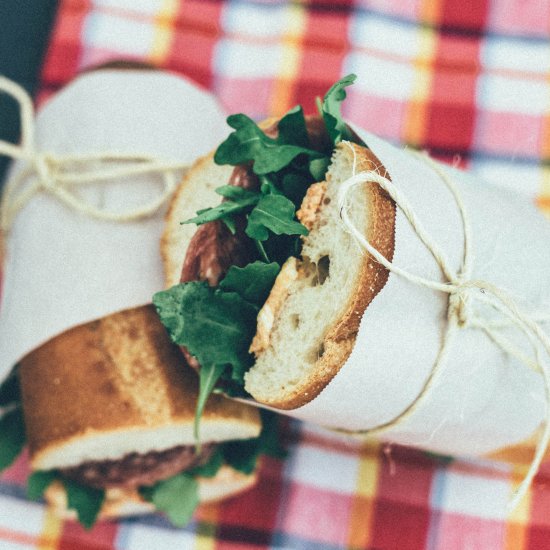 Picnic Salami Sandwiches