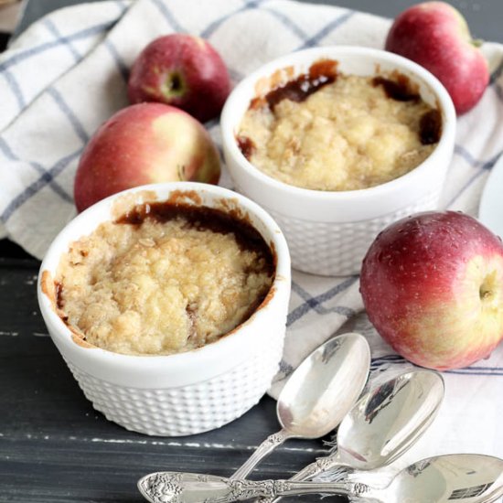 Grown Up Apple Crumble