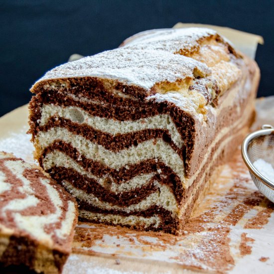 Marbled Loaf Cake