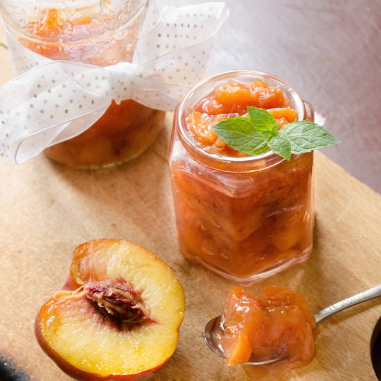 Vanilla Peach Jam