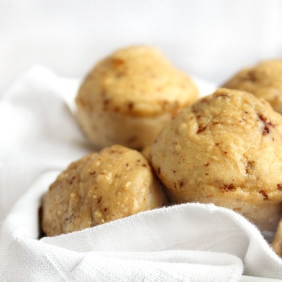 Banana Choc Wholemeal Mini Muffins