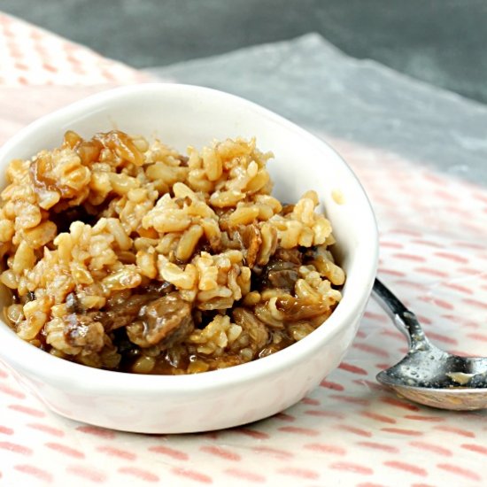 One Pot Pork Chop Rice