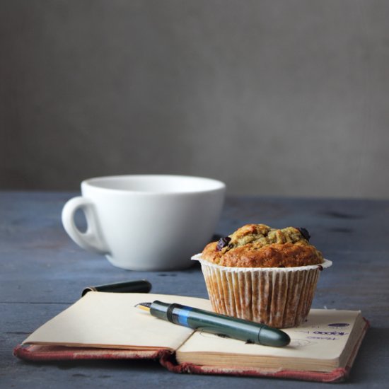 Blueberry Whole Wheat Muffin