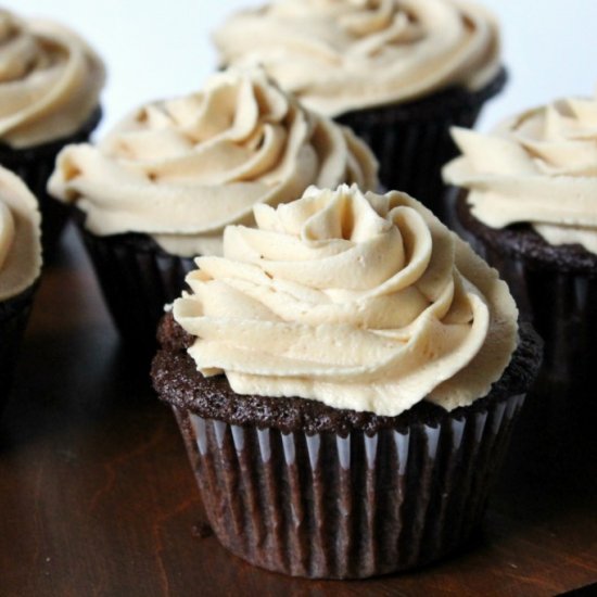 Healthier Chocolate Cupcakes