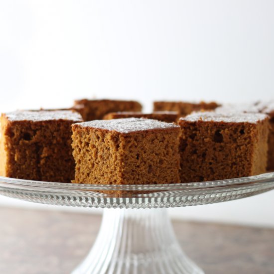 Pumpkin Gingerbread Cake