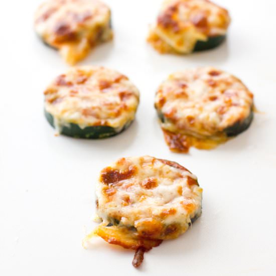 Zucchini Pizzas