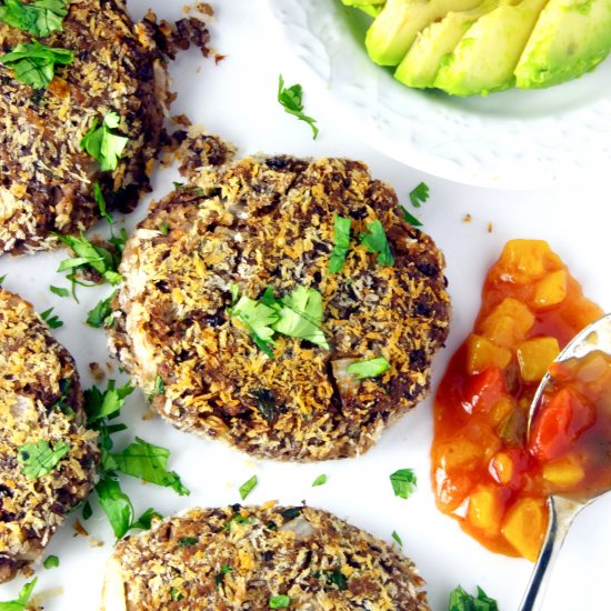 Black Bean Cakes