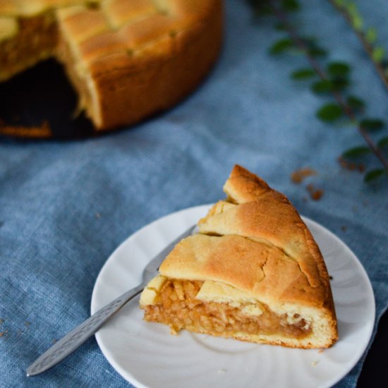 Slovenian (Austrian) Apple Pie