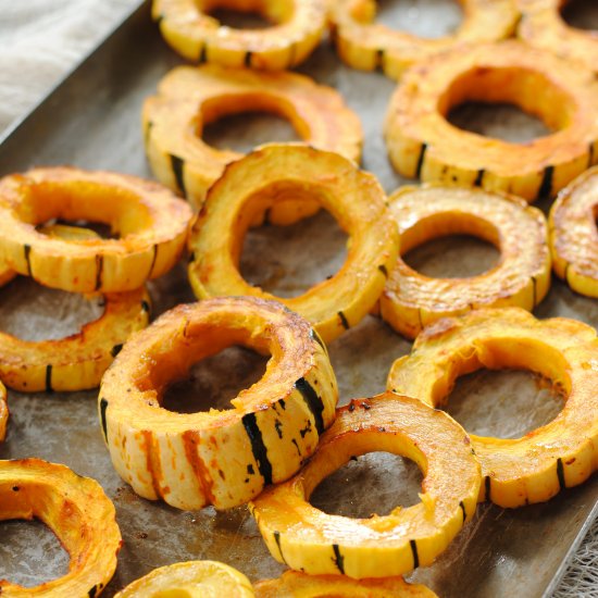 Smoky Maple Delicata Squash