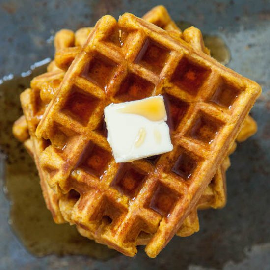 Pumpkin Waffles