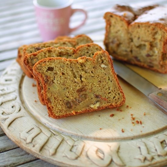 Sweet Spicy Courgette Loaf