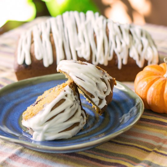 Pumpkin Bread w/ Black Walnuts