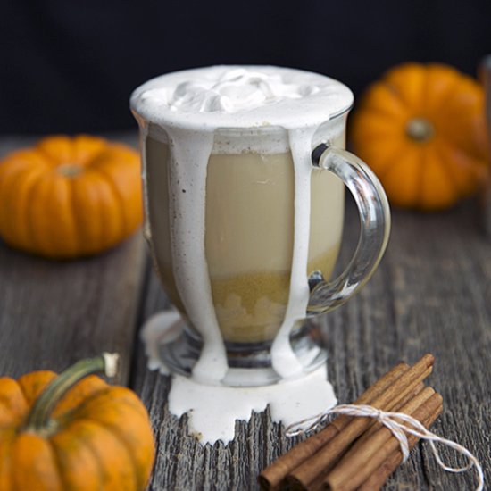 Pumpkin Spiked Latte