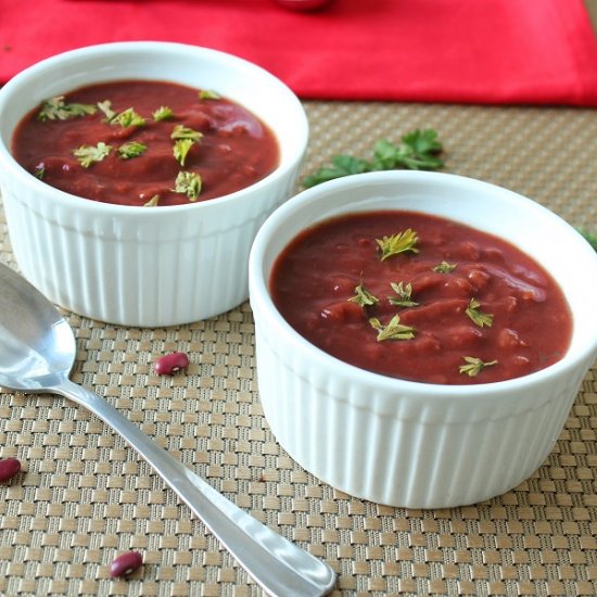 Haitian Red Bean Stew