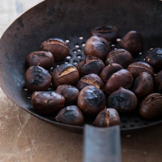 How To Male Roasted Chestnuts