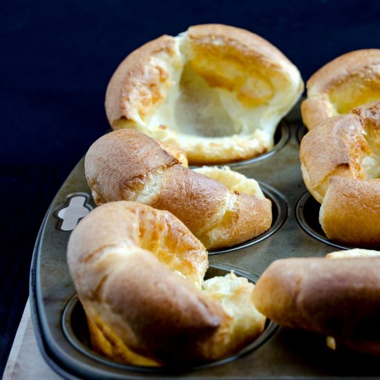 Popovers – Yorkshire Puddings