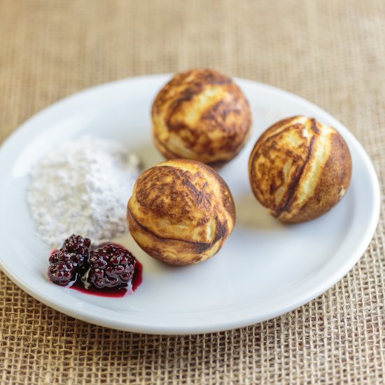 Ebelskiver – Æbleskiver