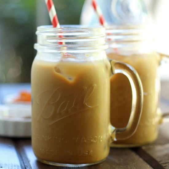 Pumpkin and Spice Iced Coffee