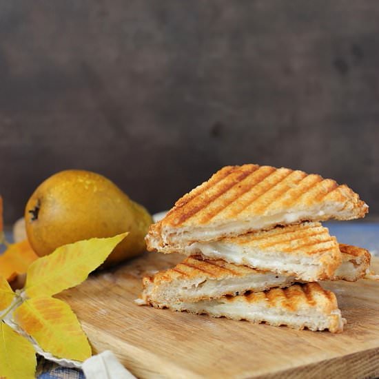 Pear and Goat Cheese Panini