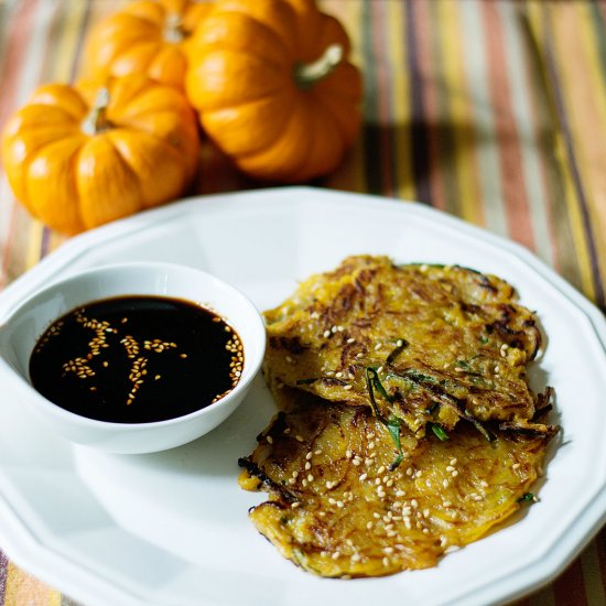 Savory Pumpkin Pancakes