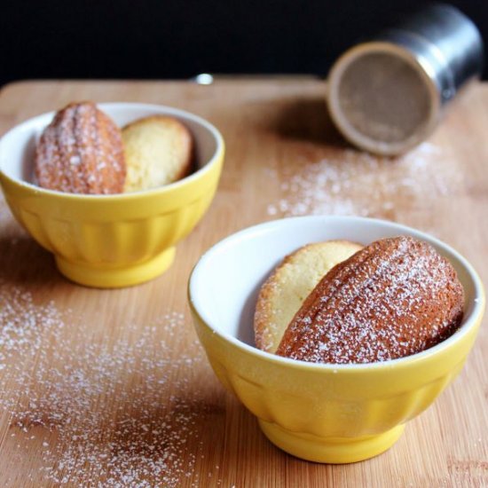 Vanilla Madeleines