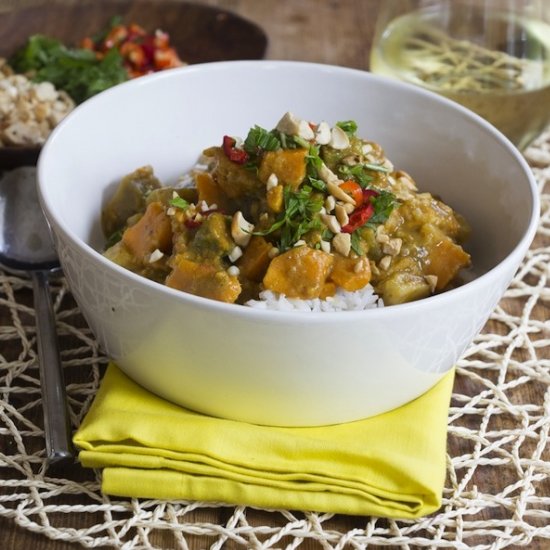 West African Vegetarian Peanut Stew