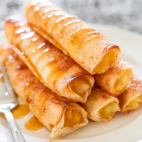 Apple Pie Taquitos