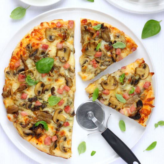 Mushroom Pizza