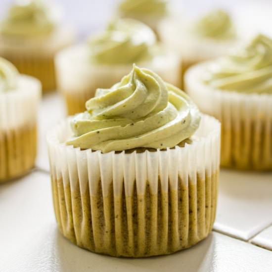 Green Tea Cupcakes