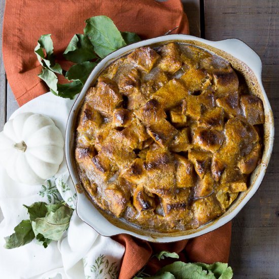 Baked Pumpkin French Toast