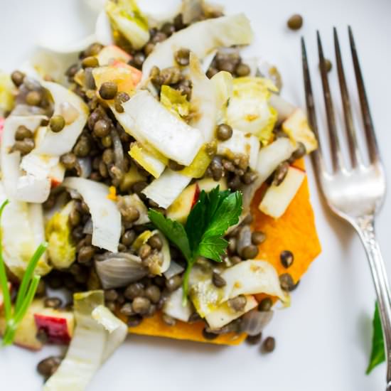 Butternut Squash & Lentil Salad