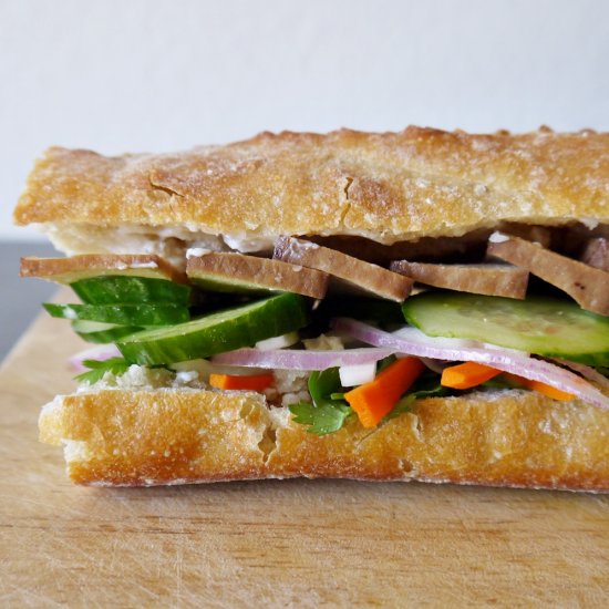 Vegan Banh Mi Sandwich