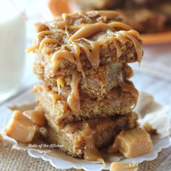 Dulce de Leche Blondies