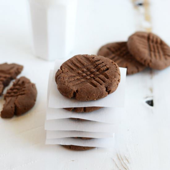 High Protein Chocolate PB Cookies