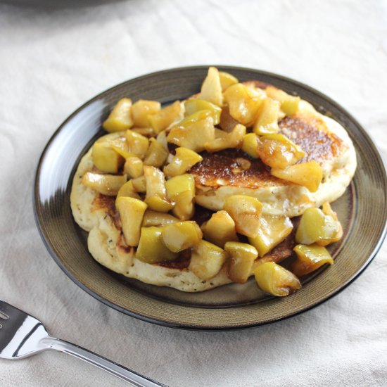 Spiced Apple Pancakes