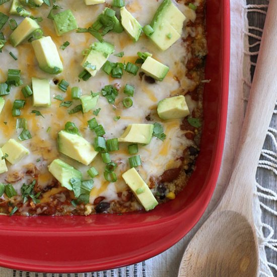 Fiesta Quinoa Enchilada