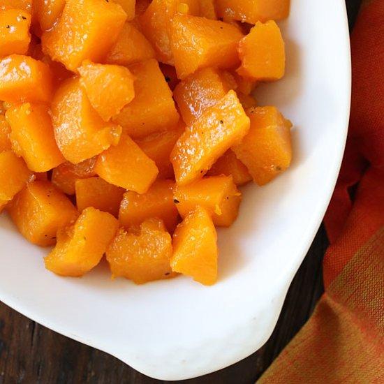 Maple Roasted Butternut Squash