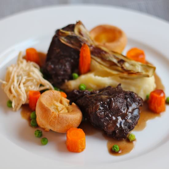 Braised Ox Cheeks