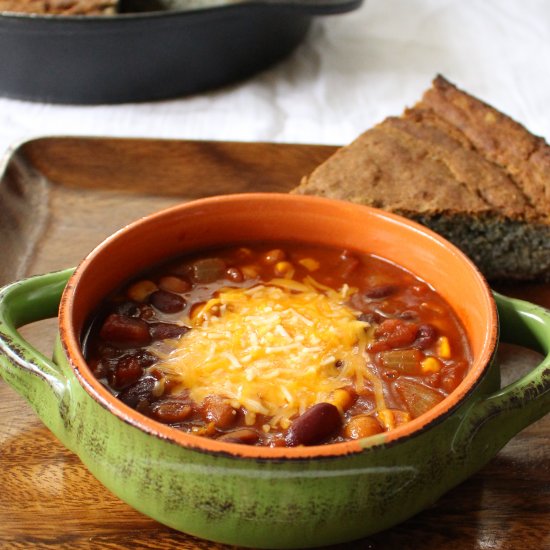 Spicy Vegetarian Chili