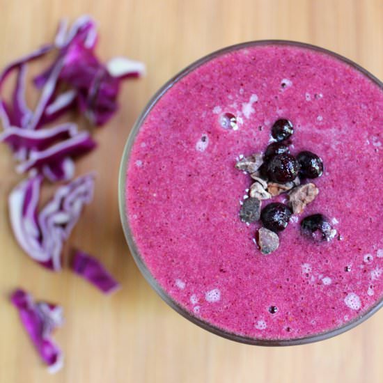 Purple Cancer Fighting Smoothie