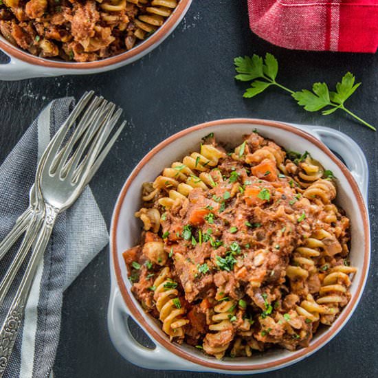 Meatless Chickpea Ragu