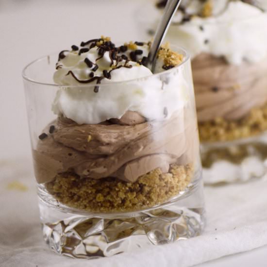 No Bake Nocciolata Cheesecake