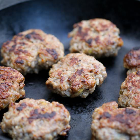 Apple Sage Breakfast Sausage