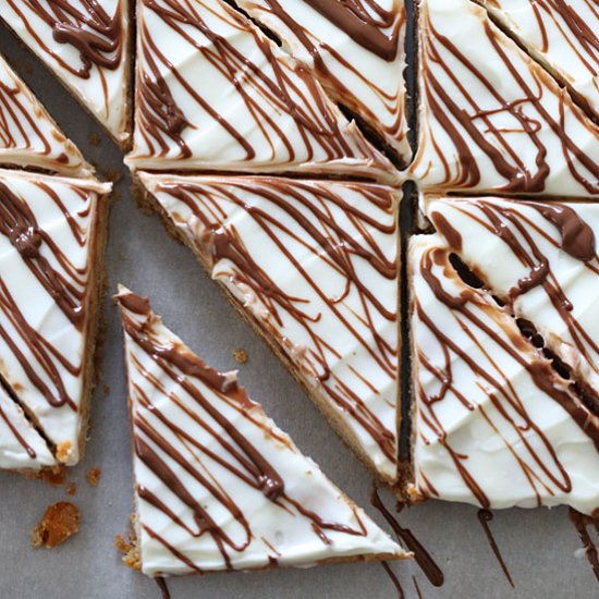 Skinny Pumpkin Butterscotch Bars